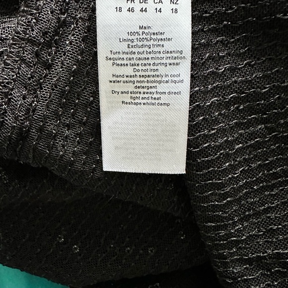 Boohoo Sequin Deep Cuff Shirt - Picture 10 of 10